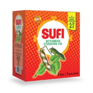 Sufi Soyabean Oil 1 Litre x5