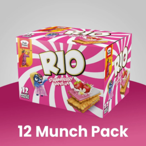 Peek Freans RIO Strawberry & Vanilla Biscuit Munch Pack