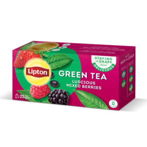 Lipton Green Tea Luscious Mixed berries 25 Tea Bags