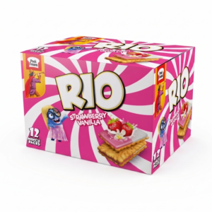 Peek Freans RIO Strawberry & Vanilla Biscuit Munch Pack