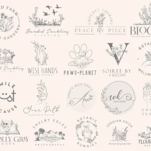Custom Hand Drawn Logo Design | Personalized Business Logo